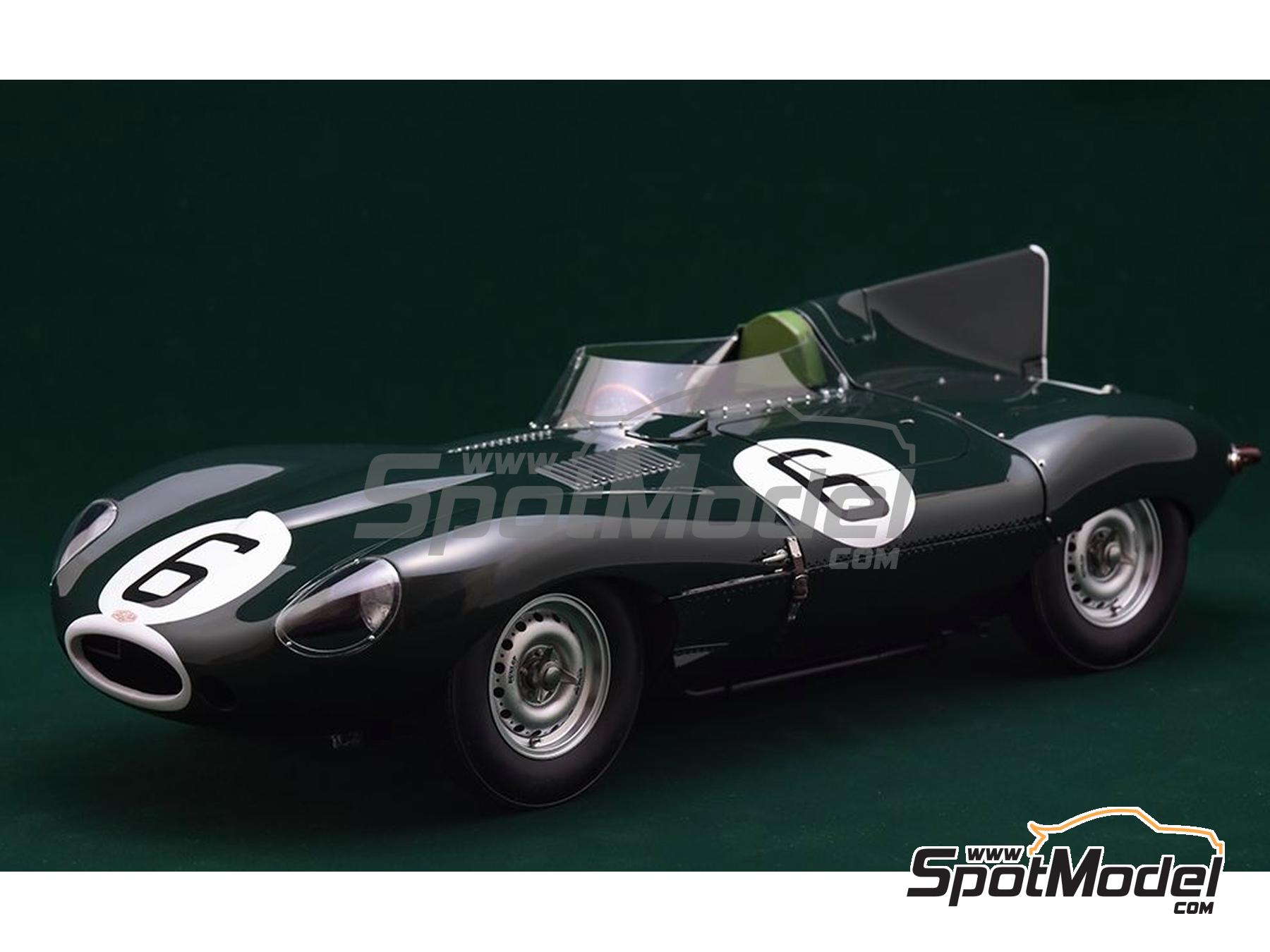 Model Factory Hiro K857: Car scale model kit 1/12 scale - Jaguar D